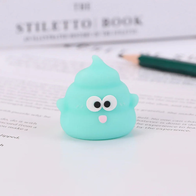 Mini Cute Poop Lápis Sharpener para alunos do ensino fundamental, conveniente lápis Sharpener, presente de recompensa infantil, 1Pc