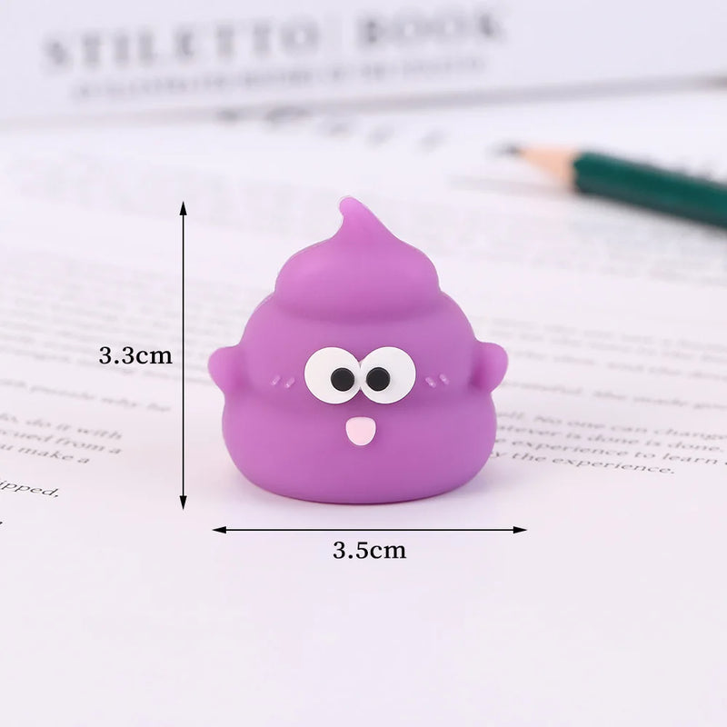 Mini Cute Poop Lápis Sharpener para alunos do ensino fundamental, conveniente lápis Sharpener, presente de recompensa infantil, 1Pc